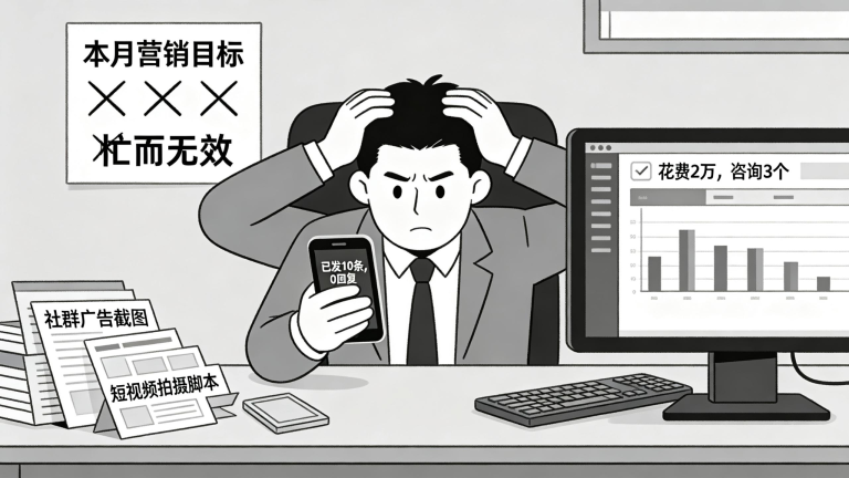 90%的老板营销收效甚微，真实缘由仅三点